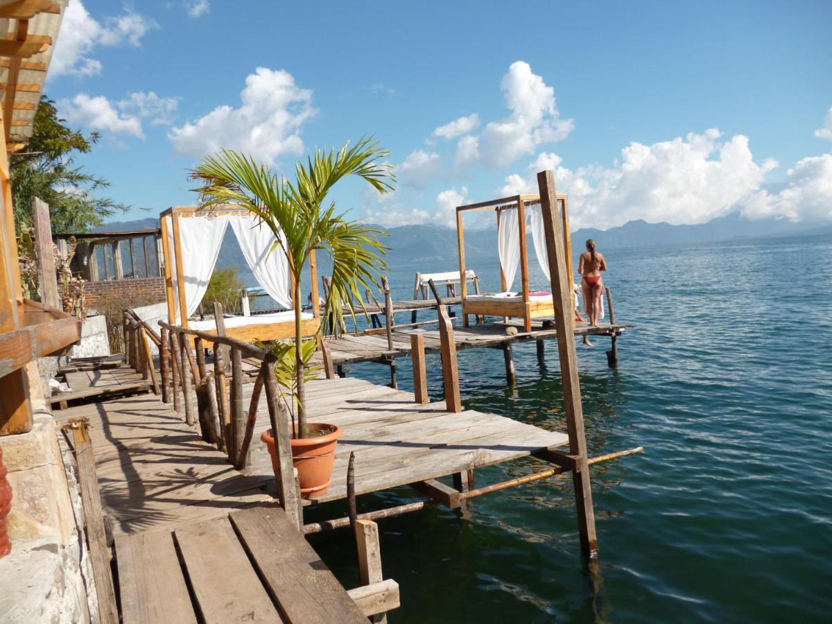 Hotel Y Restaurante La Casa Rosa Santa Cruz La Laguna Exteriör bild